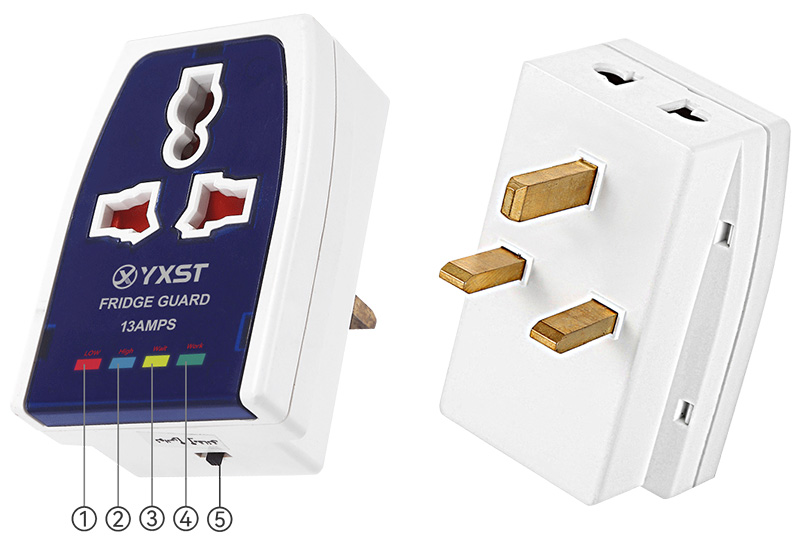 13 AMPS Protector Frigorífico 220V 1108 Instrucción