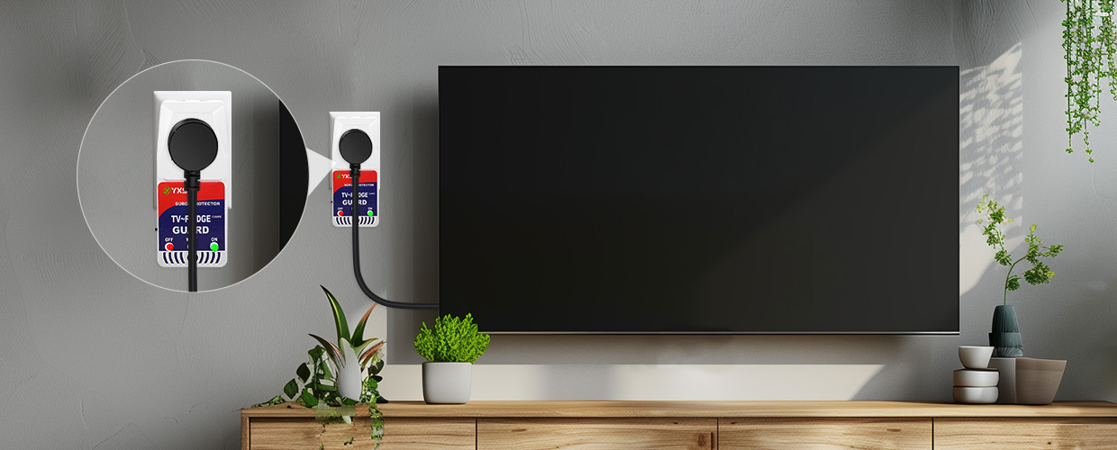 1517 13A Protection contre les surtensions et les sous-tensions sur mesure TV 220V