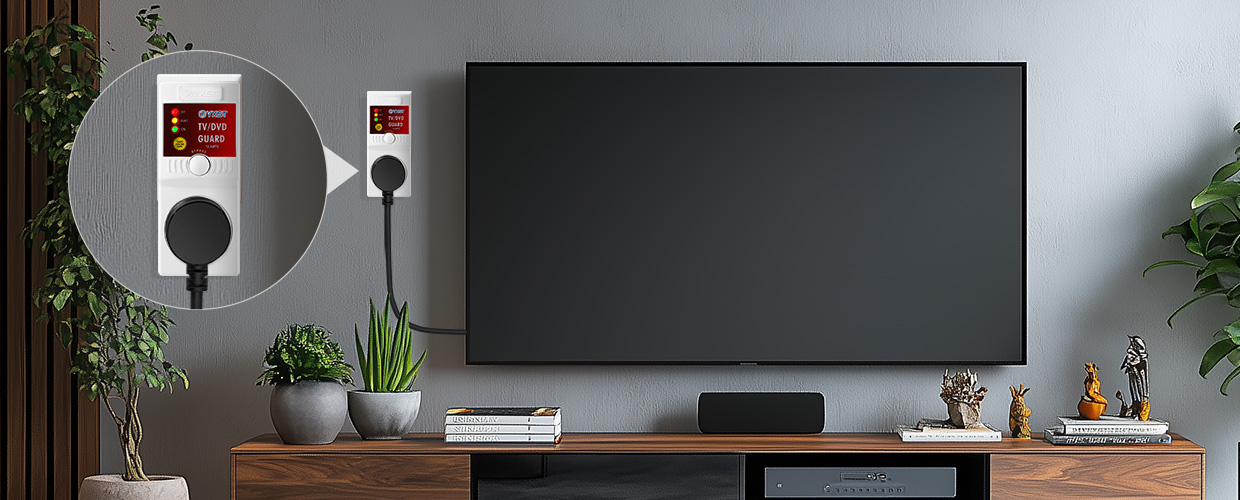 9800TV Protector de tensión para TV/DVD