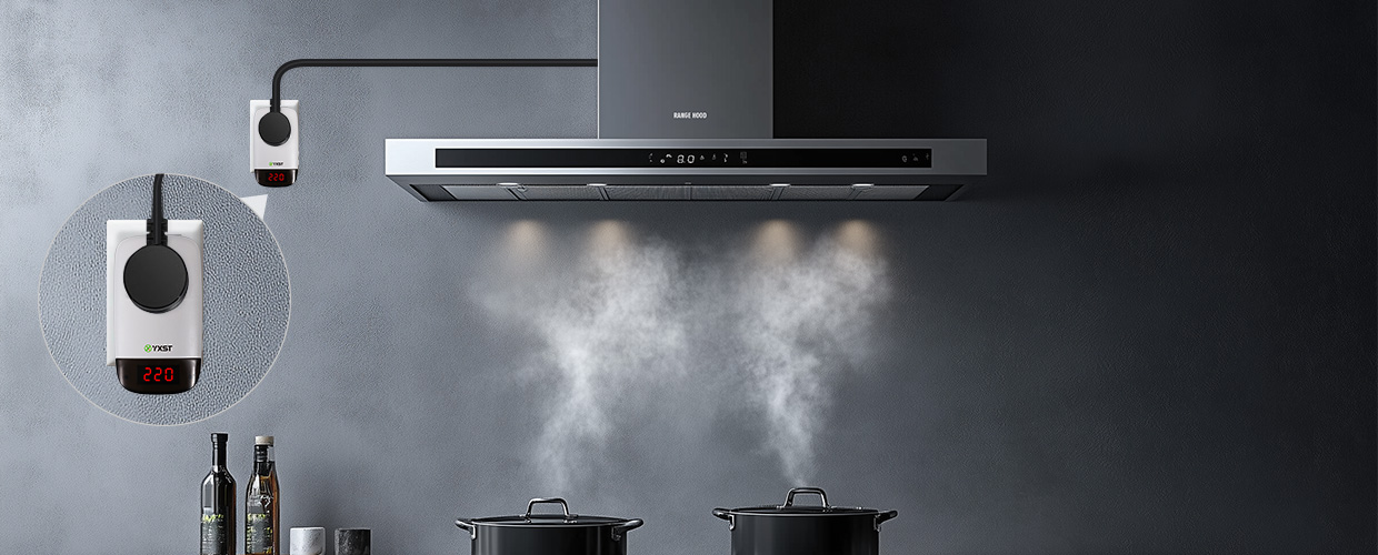 Protecteur de tension automatique pour hotte de cuisine 2123