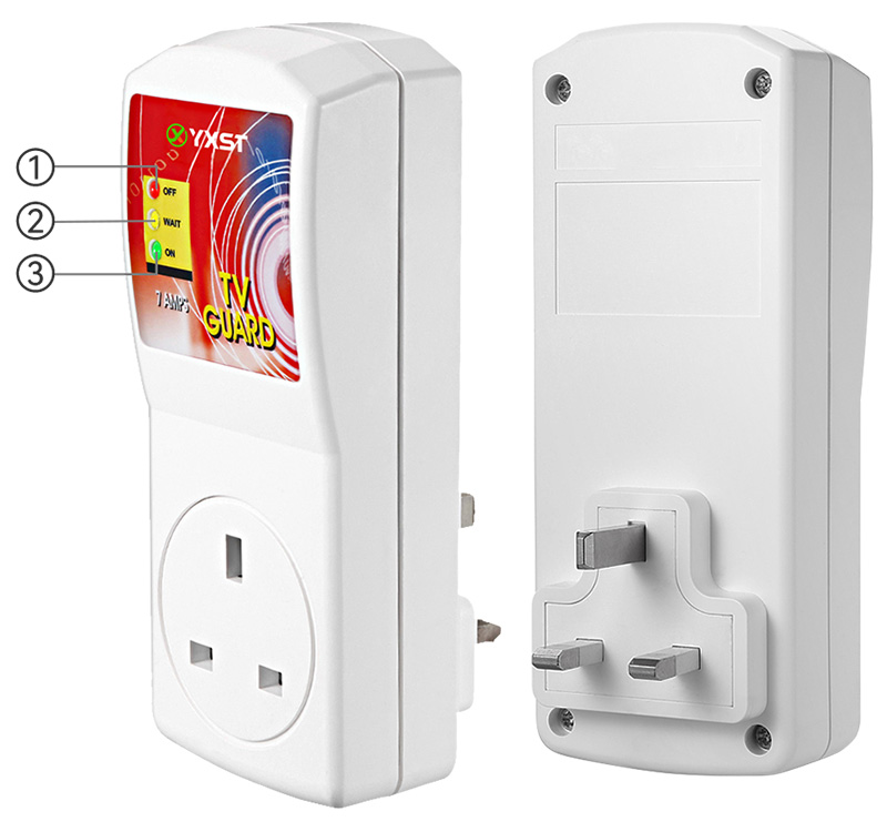 TV Voltage Protector 9802TV Instruction